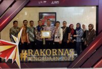 Pj Sekretaris Daerah Pemerintah Provinsi Sulawesi Selatan Andi Muhammad Arsjad menghadiri Rakornas Pengadaan 2023