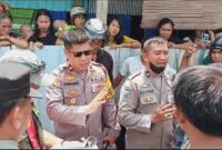 Polsek Manggala, Adanya Aduan Masyarakat terkait polemik yang terjadi di wilayah kelurahan Bitowa, Kapolsek Kompol H. Syamsuardi, S.Sos,. MH bersama personilnya, turun langsung mendatangi TKP