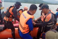 Proses pencarian Abdul Hapid (34), pemancing yang dilaporkan terjatuh dari perahu akhirnya membuahkan hasil
