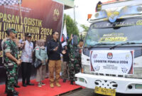 Tiga hari menjelang pemilu 2024 tepatnya Minggu (11/2/2024) KPU Kab. Takalar melakukan Pelepasan Perdana Logistik Pemilu Tahun 2024.