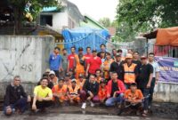 Kerja bakti se-Kota Makassar, Kecamatan Bontoala bersihkan drainase di titik area, poros SMP 10