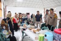 Kapolres Gowa, AKBP R.T.S Simanjuntak, S.H., S.I.K., M.M., M.I.K., bersama para Pejabat Utama (PJU), melaksanakan kegiatan kunjungan ke Panitia Pemilihan Kecamatan (PPK) Tinggimoncong, pasca Pungut dan Hitung Suara Pemilu 2024, Jum'at (16/02/2024) Sore.