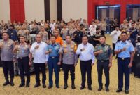 Kepala Badan Narkotika Nasional (BNN) Provinsi Sulawesi Selatan Brigjen Pol.Dr.Drs.Guruh Ahmad Fadiyanto.MH menghadiri kegiatan Rapat Kordinasi Lintas Sektoral Operasi Terpusat Ketupat Tahun 2024