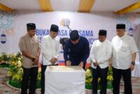 Bupati Gowa, Adnan Purichta Ichsan meresmikan Masjid Nur Ichsan Kantor Pertanahan Kabupaten Gowa