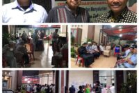 Ratusan jamaah meramaikan agenda buka puasa kedua Ramadan 1445 H di Masjid Al-Ikhlas Tabaria