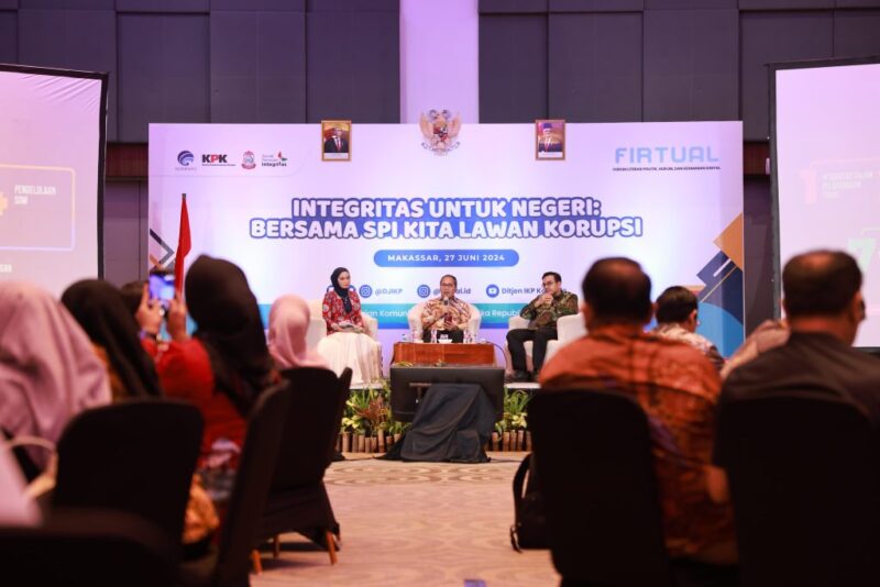 Pemkot Makassar mengalami progres positif yakni 6,8 persen basis poin menjadi 73,15 persen dalam Survei Penilaian Integritas