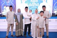 Ketua TP PKK Kota Makassar Indira Yusuf Ismail menggelar acara Open House dan Halal bihalal