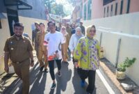 Ketua TP PKK Kota Makassar, Indira Yusuf Ismail, terus memastikan kematangan dan kesiapan Kelurahan Manggala sebagai perwakilan Kota Makassar