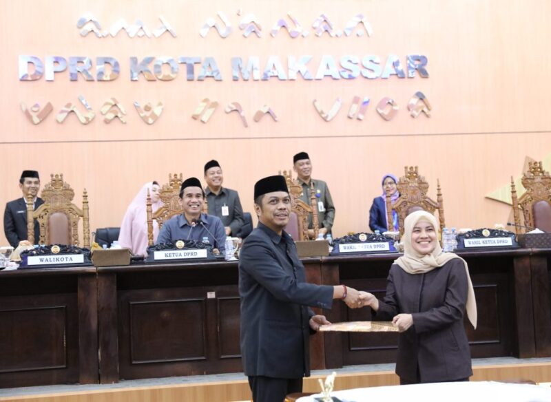 Rancangan Peraturan Daerah (Ranperda) yang selama ini dibahas antara Pemerintah Makassar dan Dewan Perwakilan Rakyat Daerah (DPRD) Makassar akhirnya disepakati