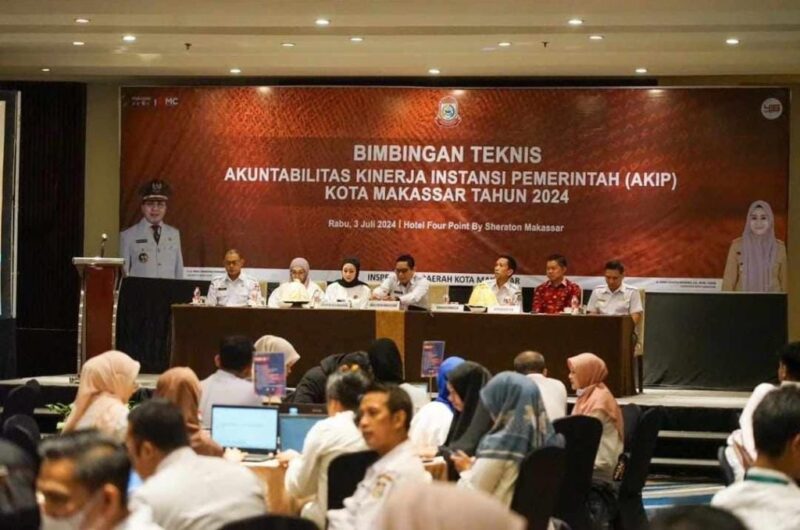 Inspektorat Daerah Kota Makassar mengadakan Bimbingan Teknis (Bimtek) Akuntabilitas Kinerja Instansi Pemerintah (AKIP) Kota Makassar Tahun 2024