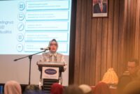 Bunda PAUD Kota Makassar, Indira Yusuf Ismail, memberikan dorongan kuat kepada para guru PAUD