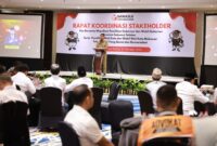 Pjs Wali Kota Makassar Andi Arwin Azis menyampaikan beberapa faktor penting dalam mewujudkan terciptanya Pilkada yang aman, damai dan sukses di Kota Makassar.