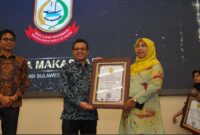 Pemerintah Kota (Pemkot) Makassar menerima Penghargaan sebagai 10 Pemerintah Daerah Terbaik dalam Gajah Mada Digital Transformation Governance Index (GM-DTGI) 2024.