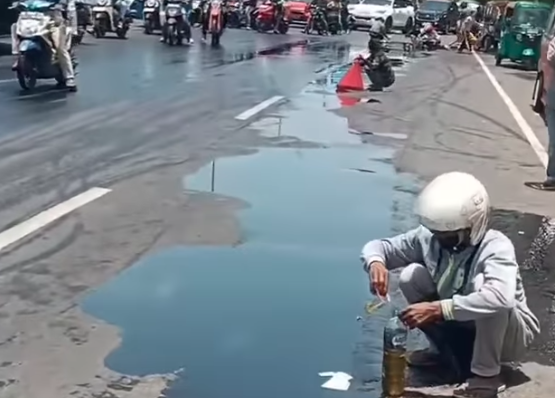 Insiden mengejutkan terjadi di Jalan AP Pettarani, tepatnya di halaman menara Phinisi Universitas Negeri Makassar (UNM), pada Kamis 24 Oktober 2024 sekitar pukul 06.00 Wita.