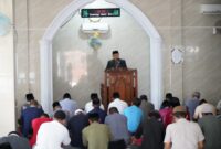 Kegiatan Safari Jumat yang diselenggarakan oleh Pemerintah Kecamatan Tamalate berlangsung di Masjid Nurul Hidayah, Kelurahan Barombong, Pada Jumat, 11 Oktober 2024.