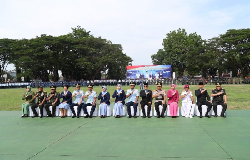 Serah Terima Jabatan (Sertijab) Panglima Komando Operasi Udara II di Makoopsud II