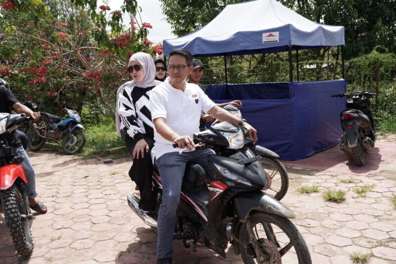 Calon Wakil Gubernur Sulawesi Selatan nomor urut 2, Fatmawati Rusdi, melakukan kunjungan ke Kecamatan Seko, Kabupaten Luwu Utara, pada Kamis (14/11/2024).