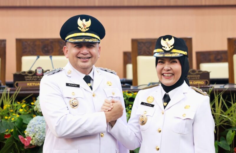 Setelah resmi dilantik sebagai Wali Kota dan Wakil Wali Kota Makassar periode 2025-2030, Munafri Arifuddin dan Aliyah Mustika Ilham menyerukan ajakan persatuan