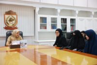 Wakil Wali Kota Makassar, Aliyah Mustika Ilham, menerima kunjungan silaturahmi dan audiensi dari Dewan Pengurus Pusat (DPP) Wahdah Islamiyah