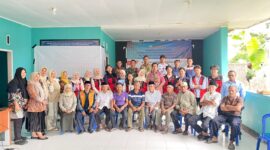 Mahasiswa Kuliah Kerja Nyata Tematik (KKN-T) Gelombang 116 Universitas Hasanuddin Posko Kelurahan Banyorang 1, Kecamatan Tompobulu, Kabupaten Bantaeng, menggelar Seminar Program Kerja di Kantor Kelurahan Banyorang pada Kamis (16/7/2026).